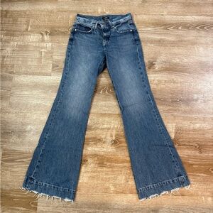 Express 70s flare jeans size 2 long